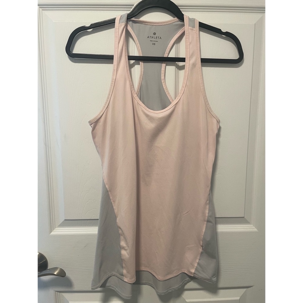 Athleta Chi Racerback Colorblock Tank